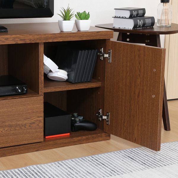 幅約118cmオークブラウン