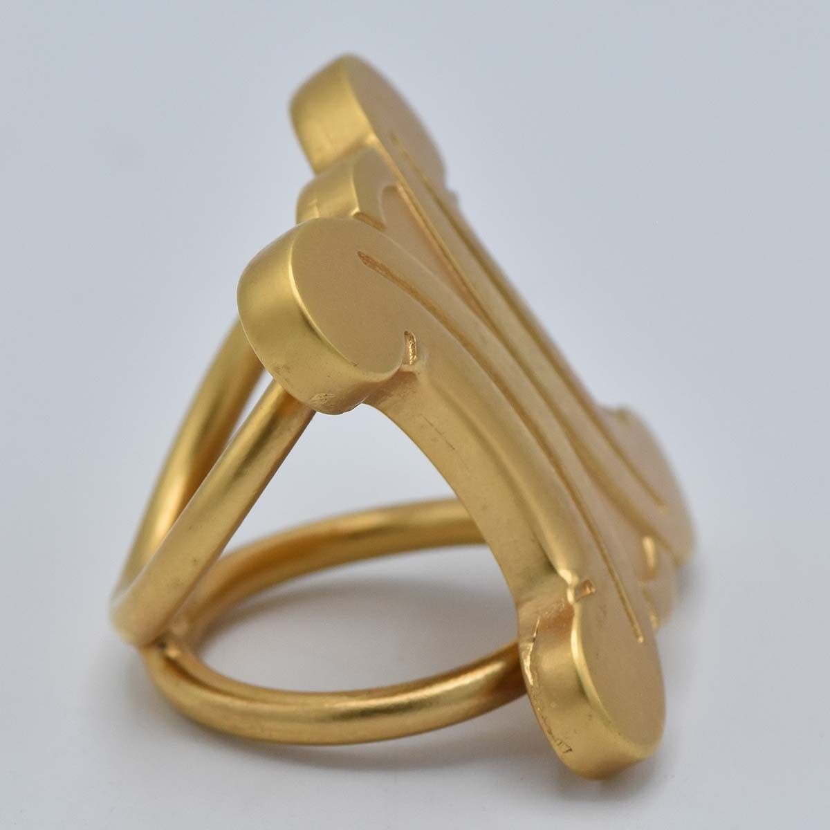 CELINE　セリーヌ　トリオンフ　マカダム　スカーフリング　ゴールドカラー 楽天市場】質屋 CELINE セリーヌ スカーフリング マカダム