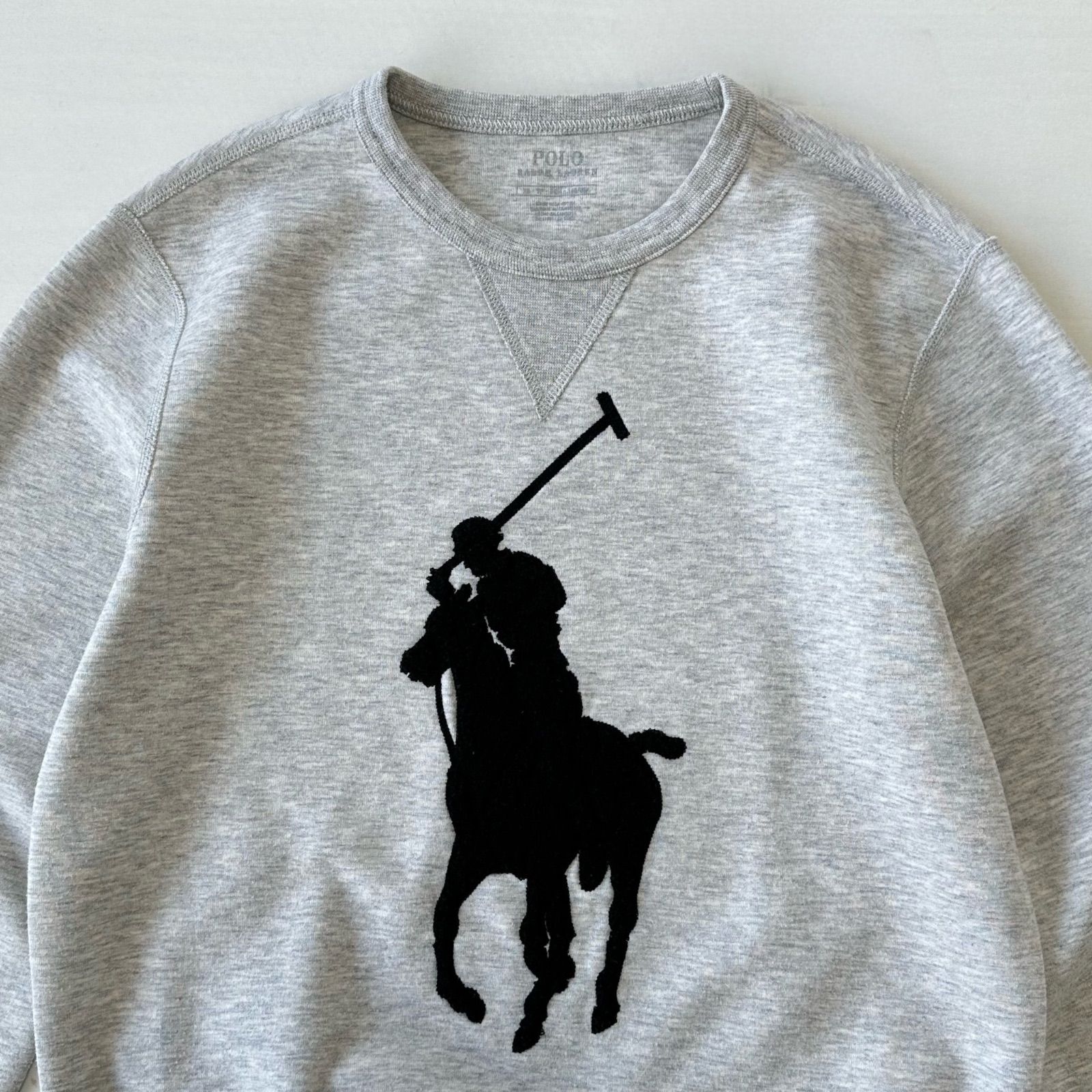 POLO ポロラルフローレン　ビッグ刺繍ロゴ　スウェット Amazon.co.jp: [ポロ ラルフローレン] スウェット ワンポイント