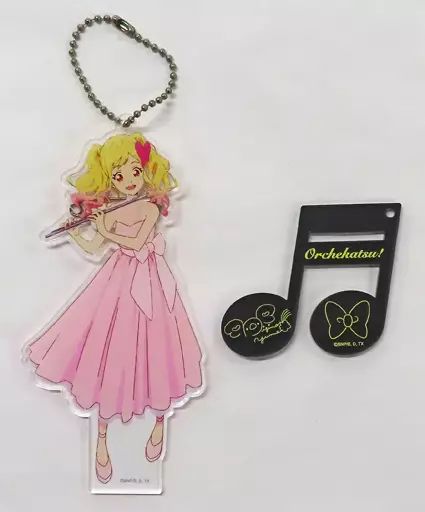 オケカツ！アクリルバッジスタンドキーホルダー 5種セット 【公式通販】