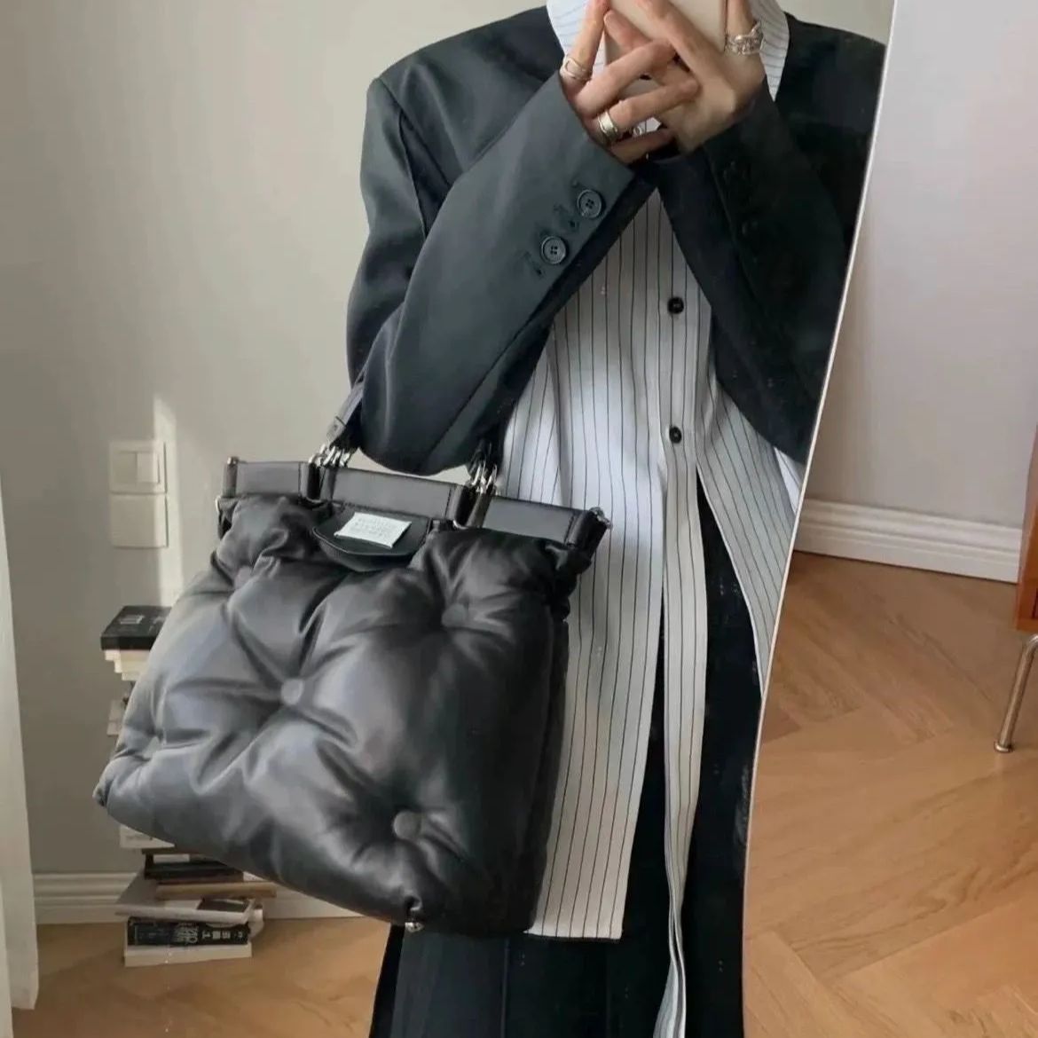 新品Maison Margiela メゾンマルジェラ トートバッグ ブラック G