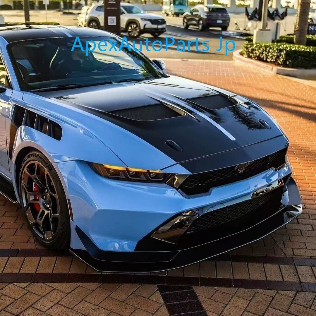 フォード マスタング 式以降 ダークホース GT版 フロントバンパー エアロブレード デコレーションスポイラー