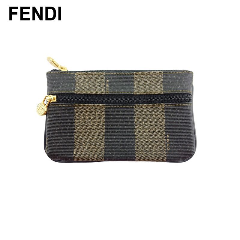 フェンディ　ペカン　コインケース フェンディ FENDI コインケース ペカン ブラック ベージュ