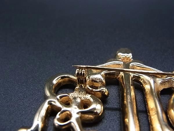 □新品同様□ ChristianDior クリスチャンディオール ラインストーン