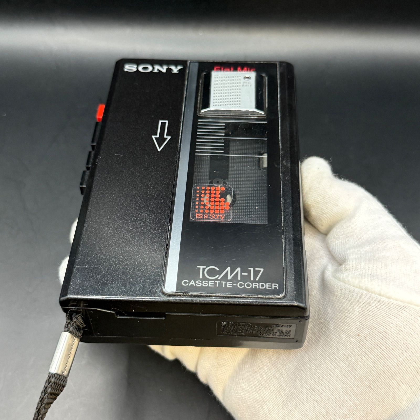 完動品Sony TCM-17カセットレコーダー Amazon.co.jp: SONY TCM-17 カセットテープレコーダー : 家電