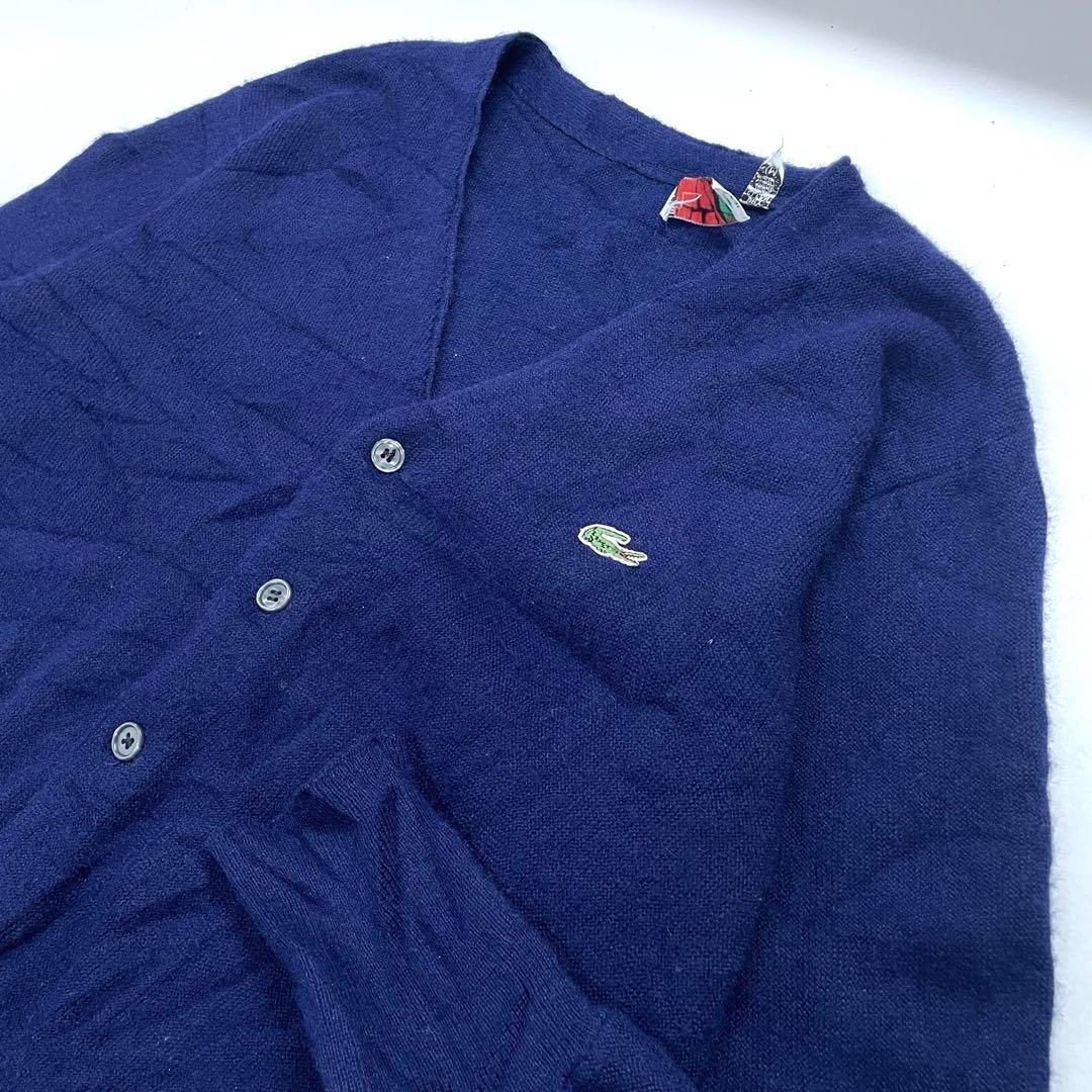 LACOSTE IZOD 70's ニットカーディガン メンズMサイズ LACOSTE IZOD 70's ニットカーディガン メンズMサイズ - メルカリ