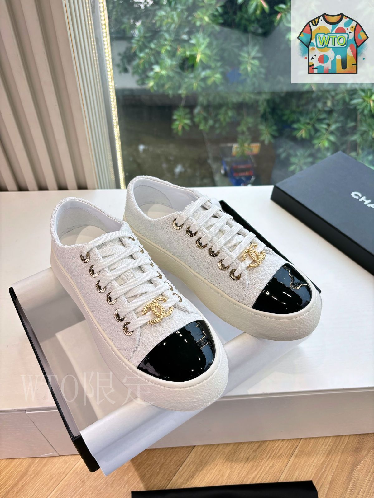 Chanel シャネル G59 カジュアルスポーツシューズ03-1