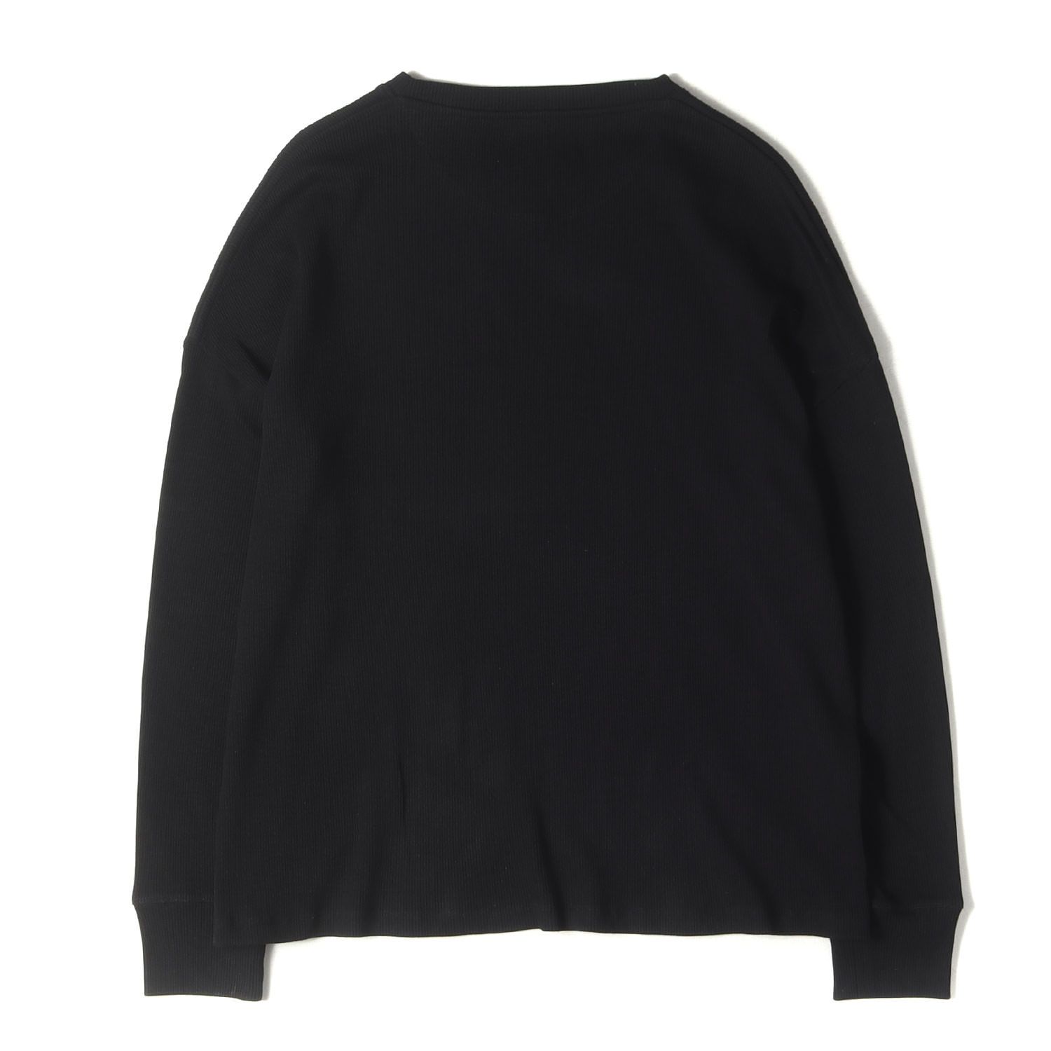 LOEWE ロエベ ニット サイズ:S / アナグラム 刺繍 リブ編み コットン