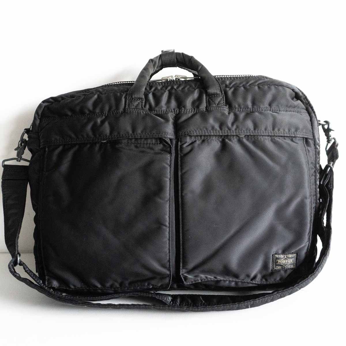 【定番】porter 【タンカー 3way ブリーフケース】ポーター ビジネスバッグ リュック ショルダー ナイロン Tanker Bag