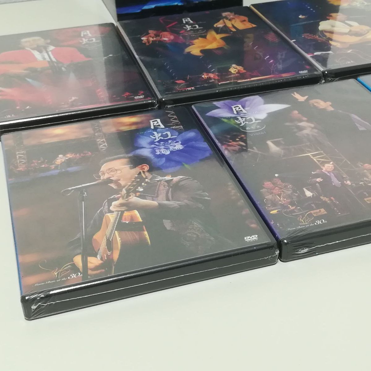 未開封・保管品】さだまさし 月虹 DVD-BOX 全8巻(16枚組) デビュー30