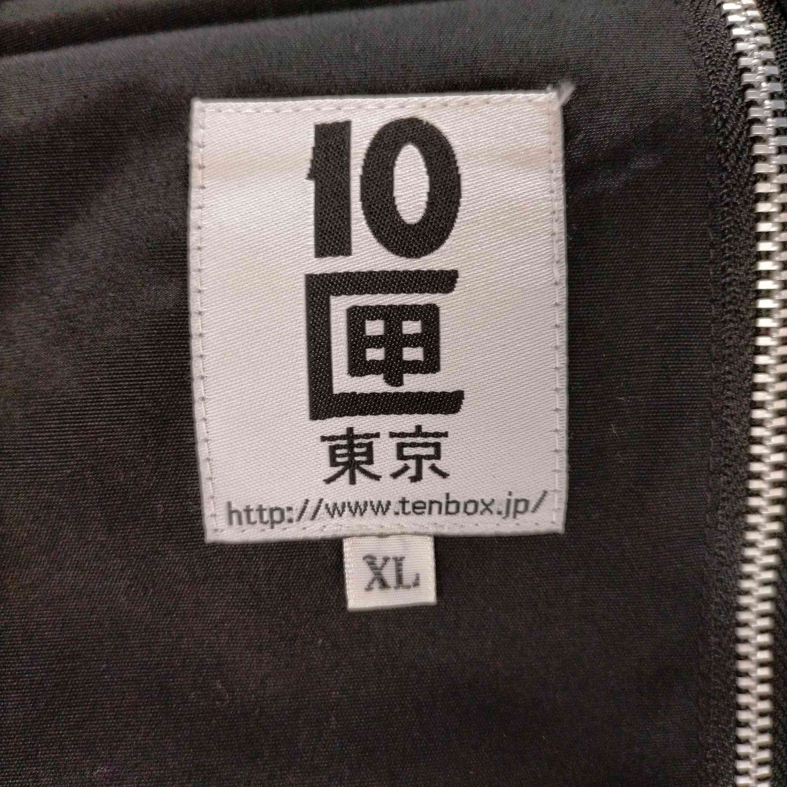 22FW TENBOX 10匣 MEMORIAL JACKET XL BLACK テンボックス 10匣 TENBOX 22FW スイングトップ メモリアル