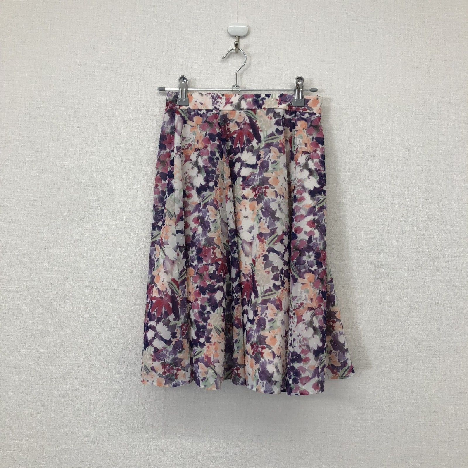 TOCCA】トッカ レディース スカート 花柄 ひざ下 ピンク系