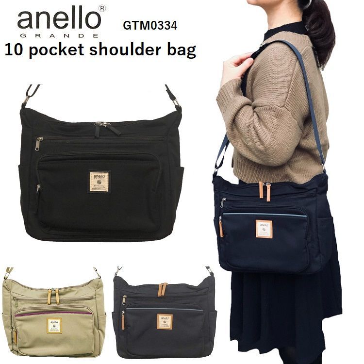 Anello 10 discount pocket shoulder bag