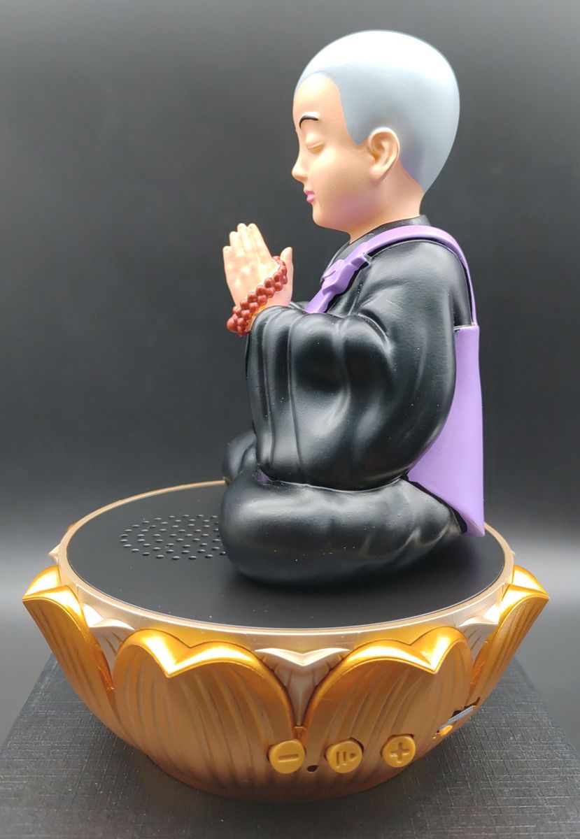 お経プレイヤー 道しるべ 我が家の小さなお坊さん 般若心経 電池式 読経 お経 プレイヤー 小型 簡単再生 佛説般若心経 般若心経マントラ 簡易経本 読経プレイヤー プレーヤー 軽量 持ち運び 法事 法要 仏前 墓参り 彼岸 盆