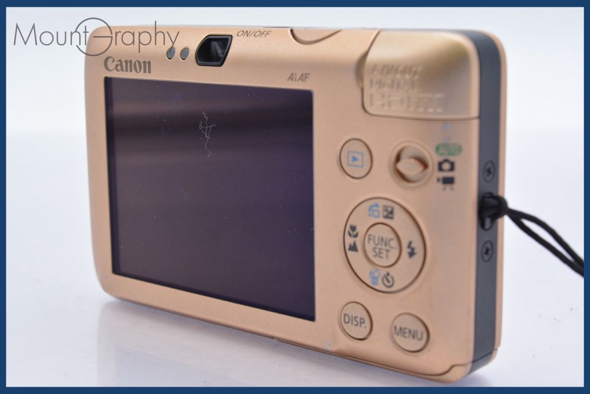 ☆極上美品☆ キヤノン Canon IXY DIGITAL 210 IS 3x バッテリー付属