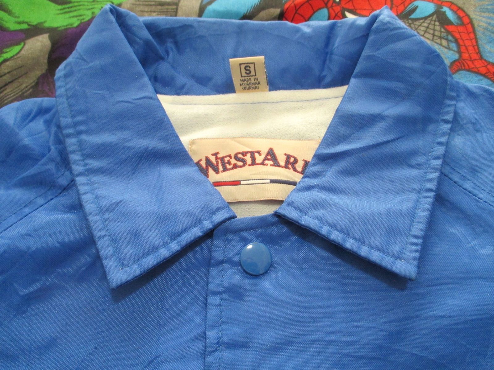 USA製！！【WESTARK】ウエストアーク　ヴィンテージコーチジャケット WESTARK USA 90's コーチジャケット 3XL ブルー - メルカリ