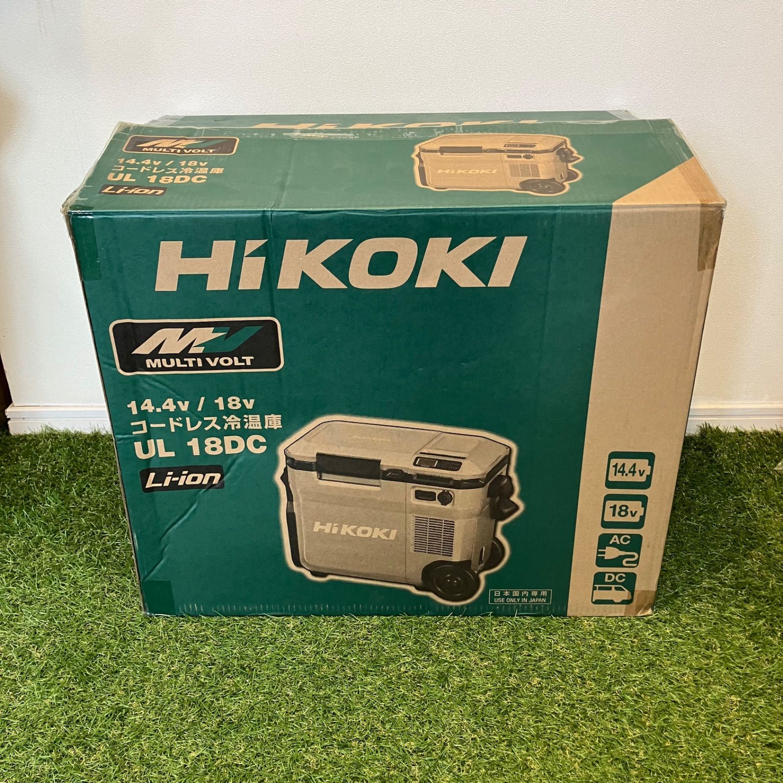 送料無料】未使用品 ハイコーキ(HIKOKI ※旧:日立工機) コードレス冷温 