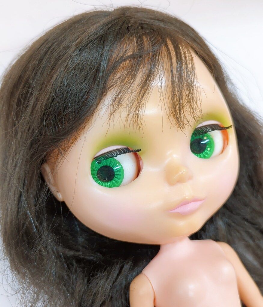 ケナー Blythe ヴィンテージブライス 7桁 黒髪 前髪あり
