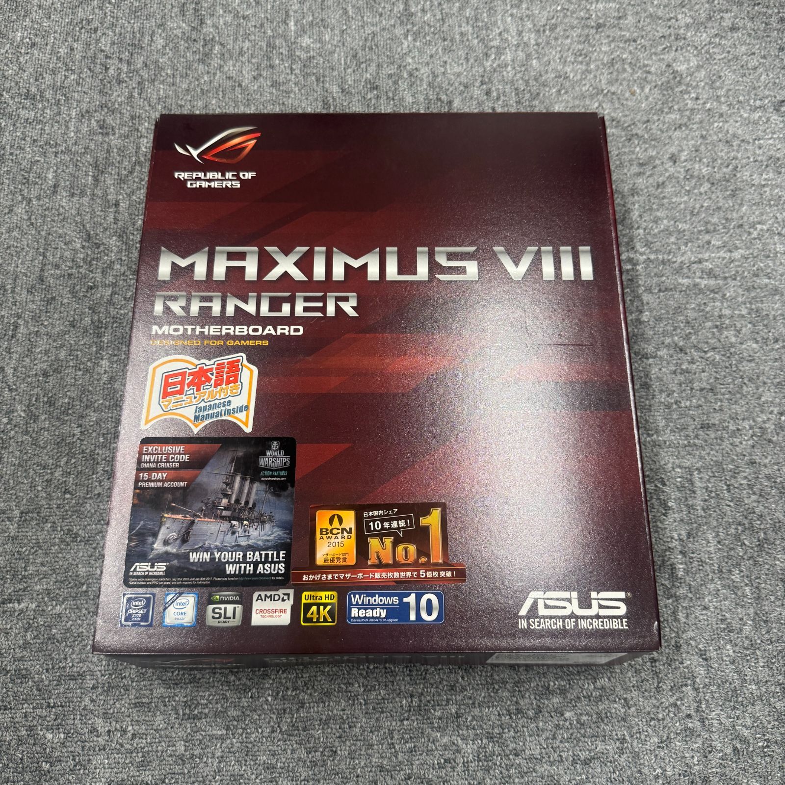 Asus Maximus Code ASUS MAXIMUS VIII RANGER Core I7 7700 ? 