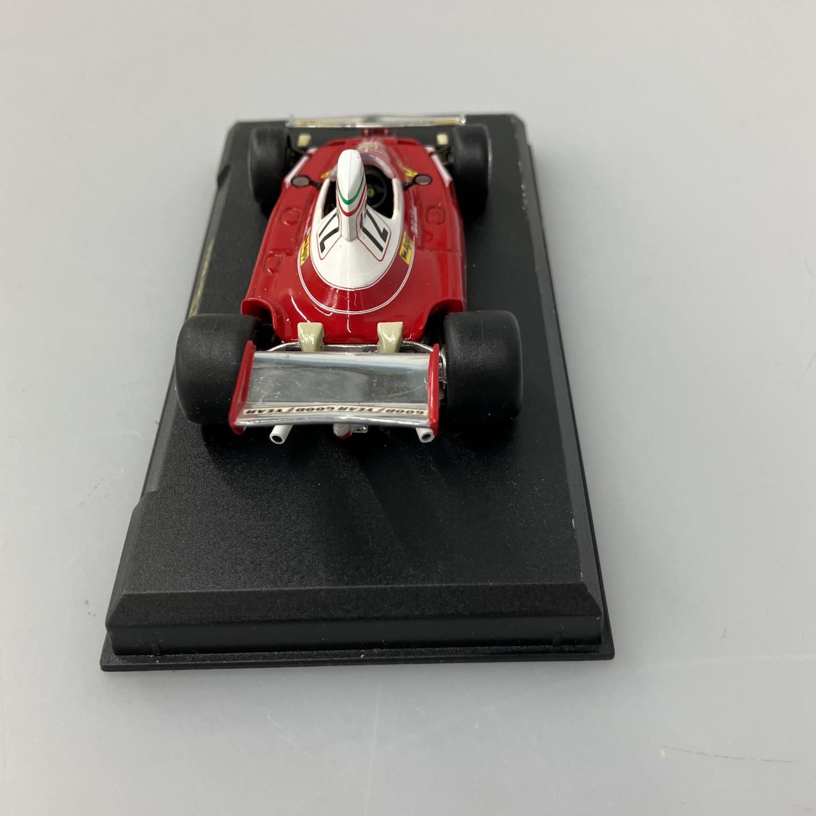 △△  ミニカー F1 フェラリー　モナコＧ／Ｐ1975// アシェット  フェラーリF101/43 △△ ミニカー F1 フェラリー モナコG／P1975// アシェット