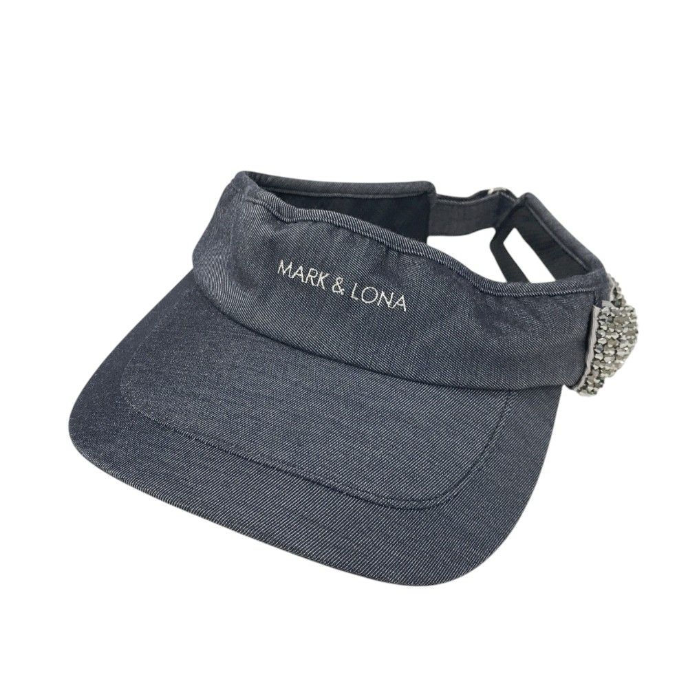 MARK&LONA マークアンドロナ サンバイザー 白×グレー 迷彩 カモフラ