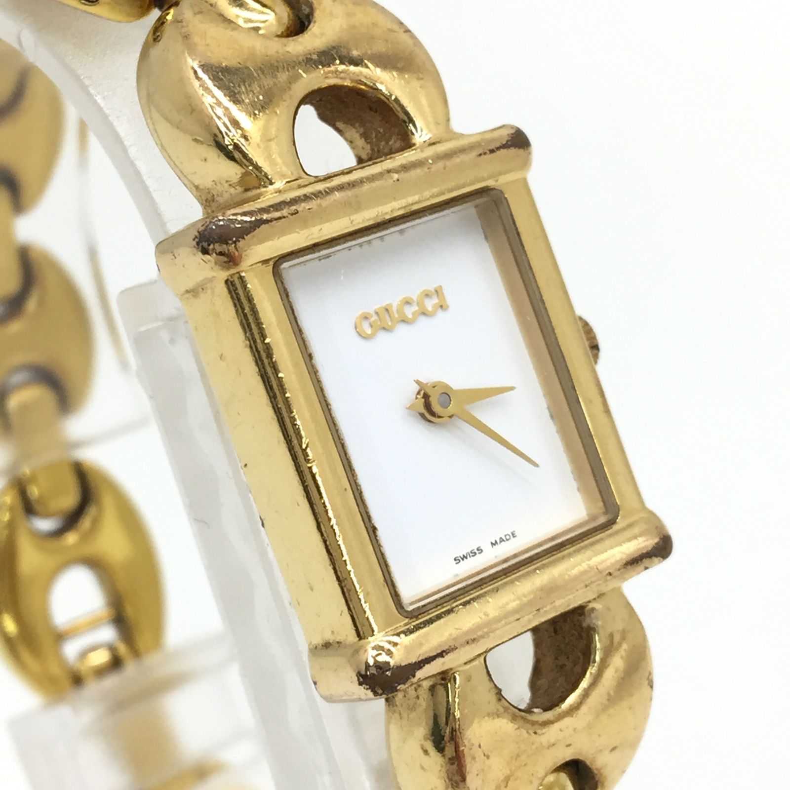 GUCCI 腕時計　箱付き 極美品 GUCCI チェンジベゼル 11/12 箱付き 内箱 外箱 ギャラン