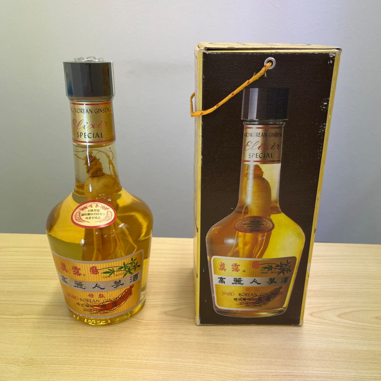 新品・未開封】眞露 高麗人参酒 720ML 30% - メルカリ