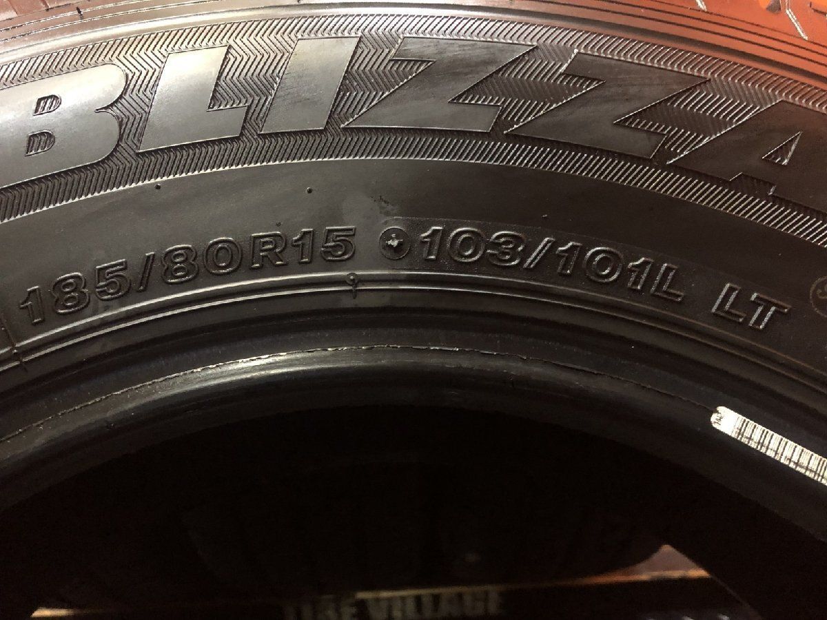 BS BRIDGESTONE BLIZZAK VL1 185/80R15 103/101L LT 15インチ 小型 