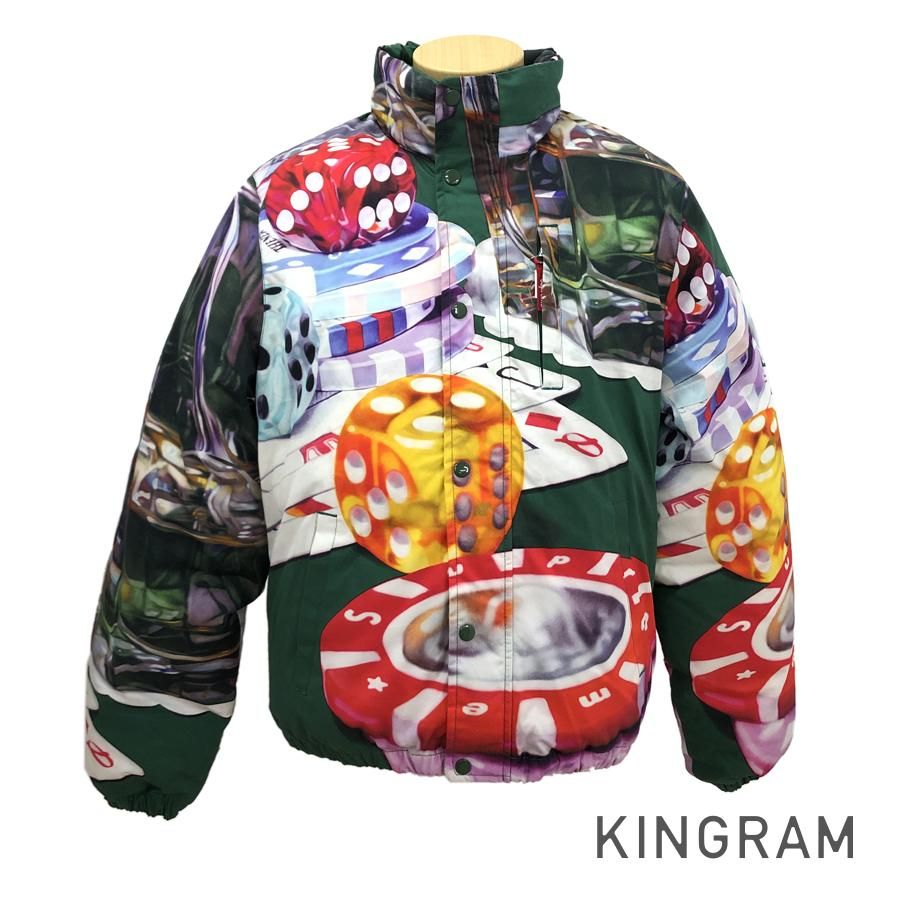 シュプリーム Supreme ダウンジャケット カジノ casino down jacket