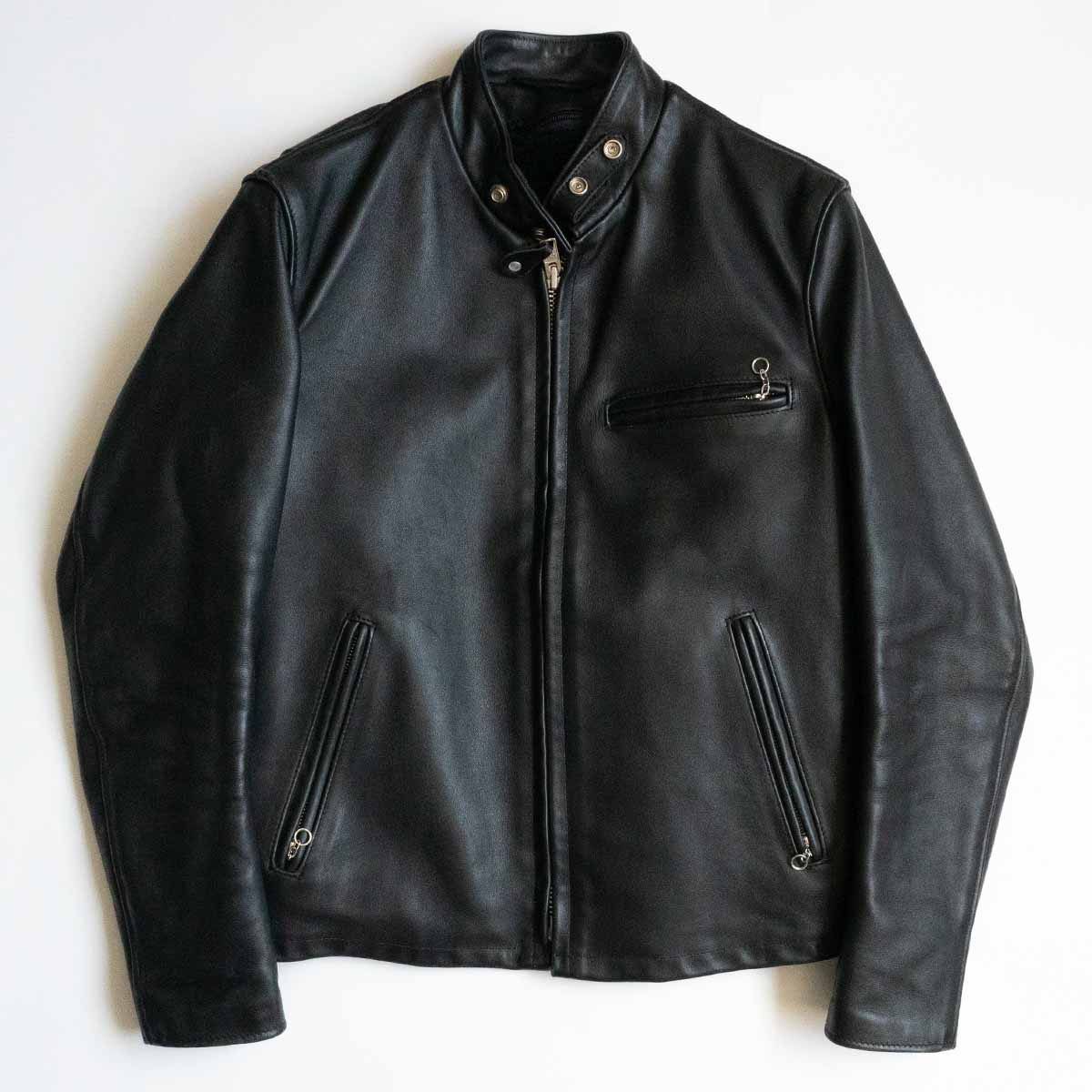 【希少】Schott　シングルライダース　ボアライナー付き　肉厚　36 楽天市場】SCHOTT ショット 641 ボアライナー付 レザー シングル