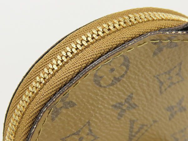 美品】ルイヴィトン LOUIS VUITTON モノグラム リバース フック付き 円形 丸型 コインケース コインパース 小銭入れ バッグチャーム  付属品 ブラウン - メルカリ