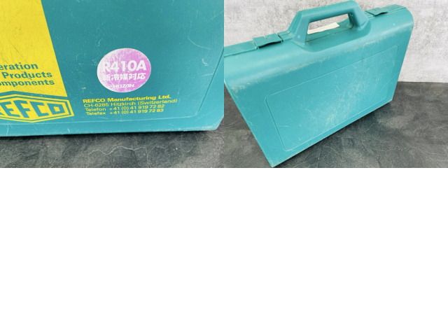 ゲージ マニホールドキット 真空ポンプアダプター 2点セット