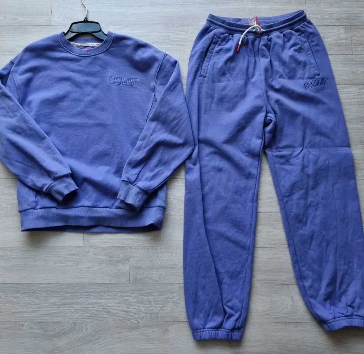 【雷市場（ポンジャン）商品韓国直送】 アイスビスケット セットアップ 155