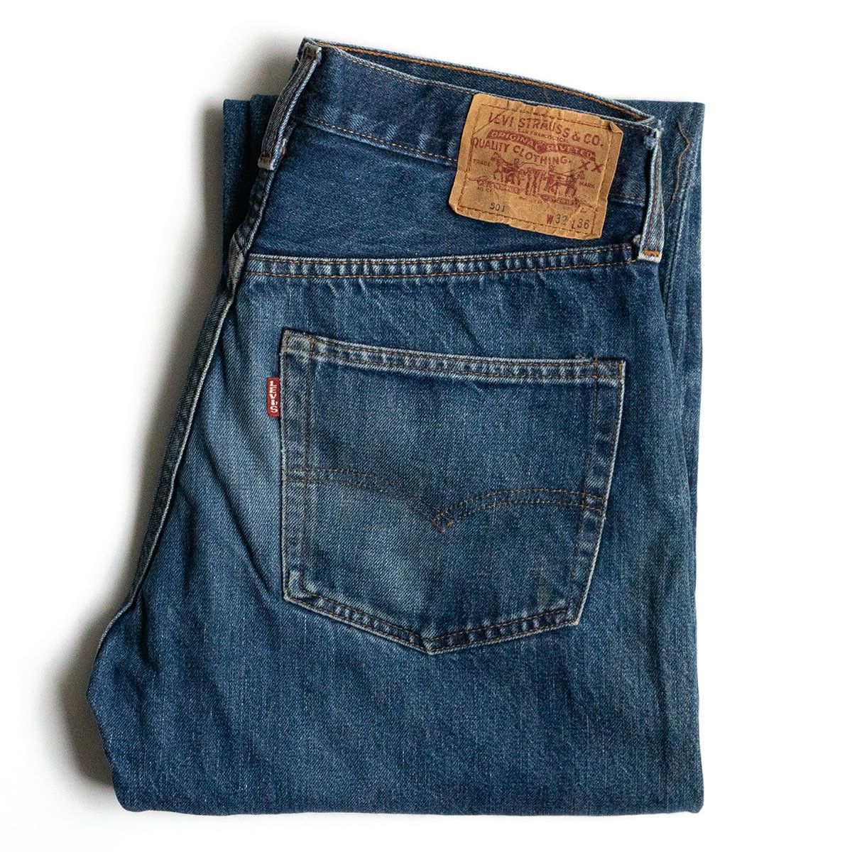 バレンシア製】 LEVI'S 【 501XX ビッグE デニムパンツ 】32×36