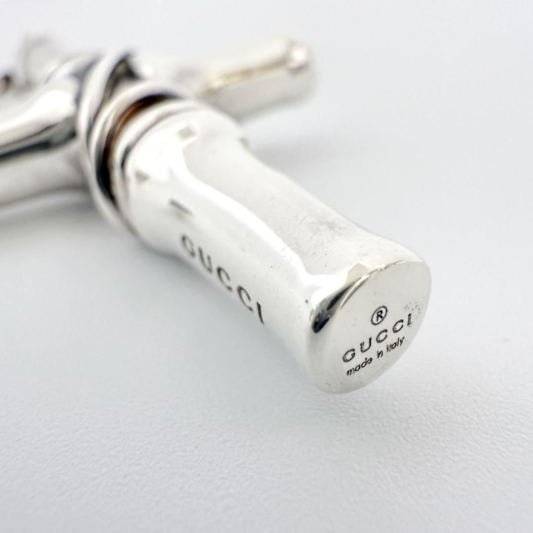 GUCCI バンブー クロス ネックレス シルバー GUCCI(グッチ) / バンブー