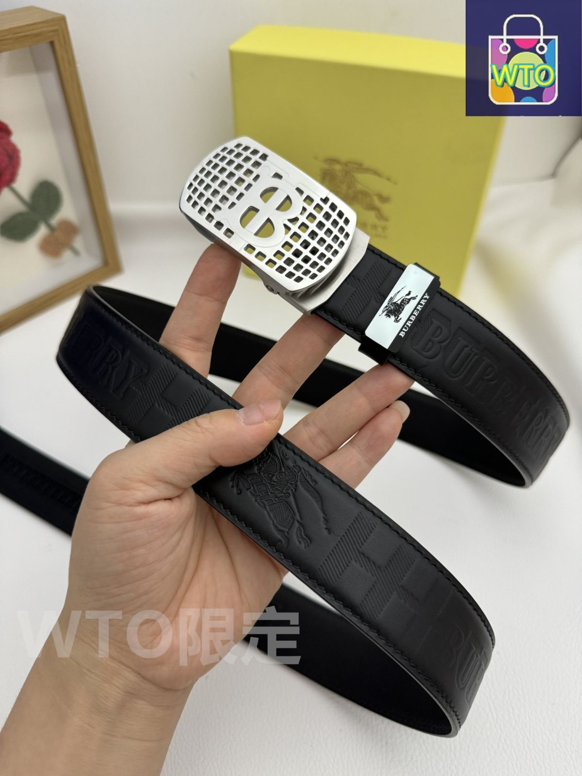 BURBERRY バーバリー ビジネスベルト01-1 男性 ベルト