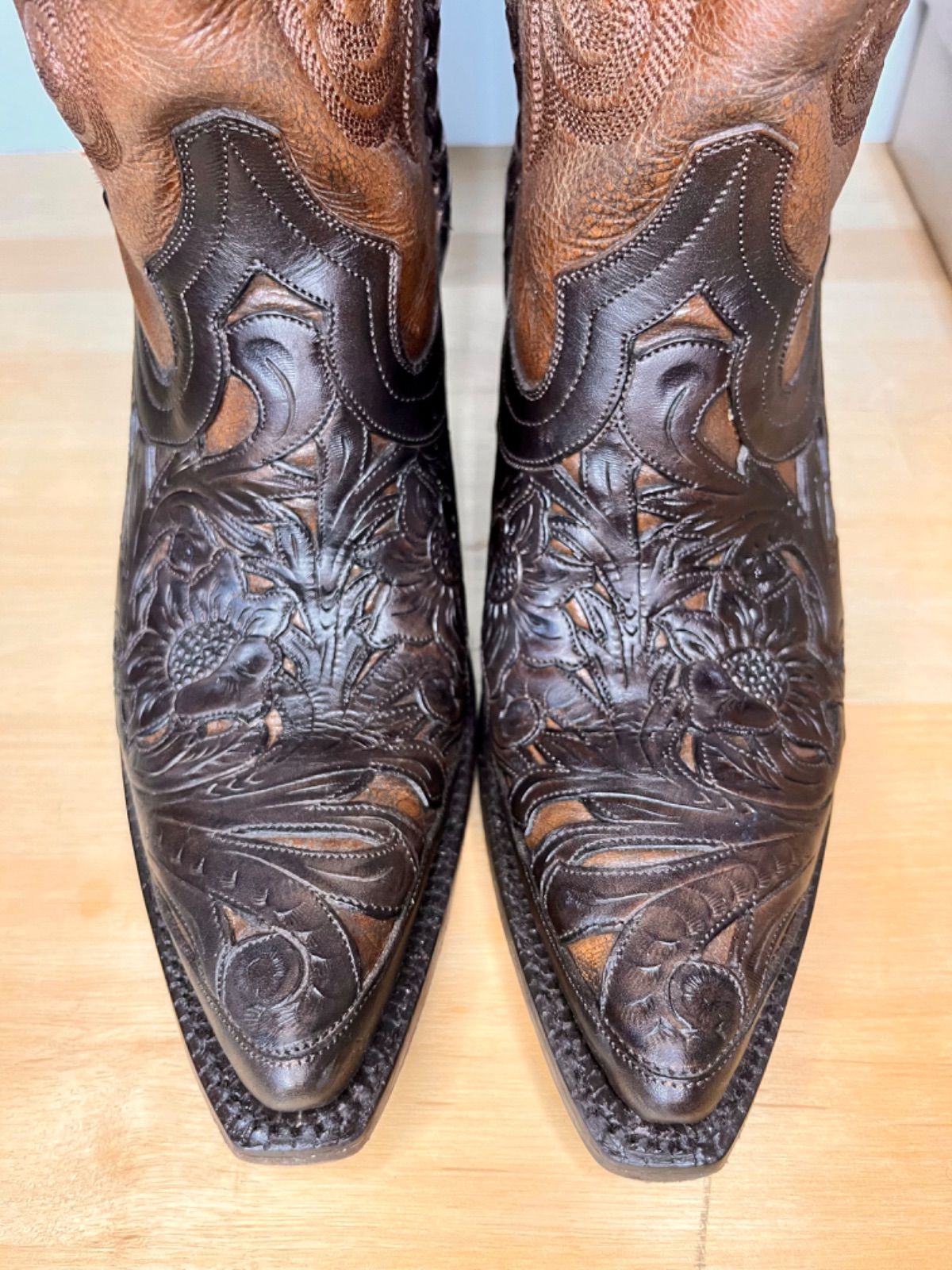 【希少】カービングトライブス グレースコンチネンタル ウエスタンブーツ GRACE CONTINENTAL（グレースコンチネンタル） 期間限定10%OFF Ximena