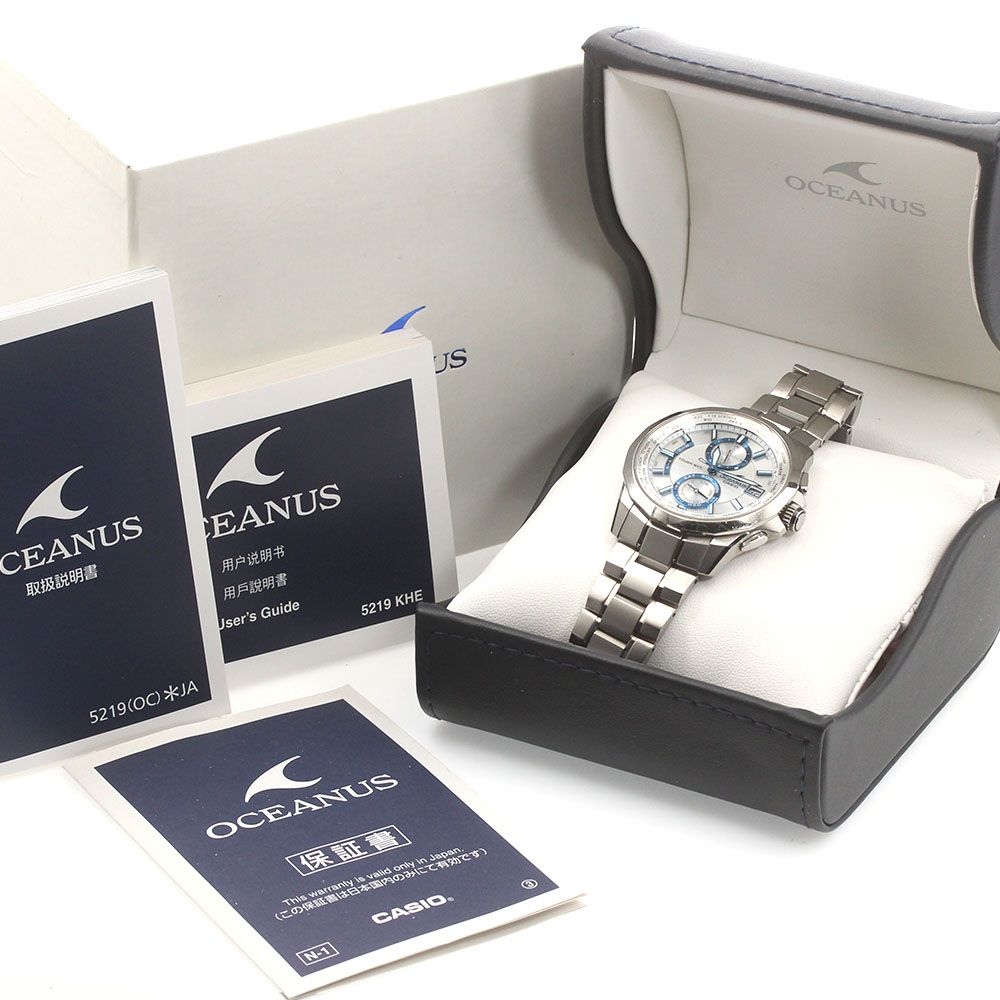 カシオ CASIO OCW-S2000PW-7AJF オシアナス マンタ