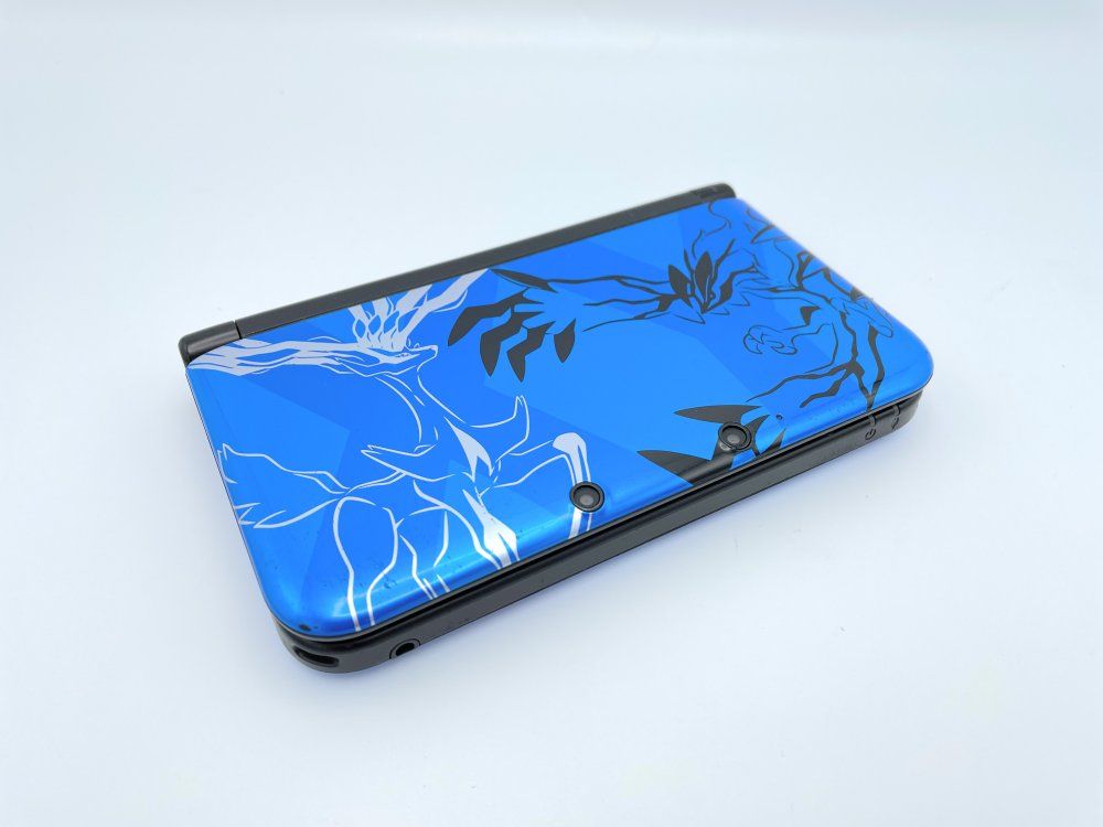 ニンテンドー3DS - 3DSLL本体 ポケットモンスター X パック ゼルネアス・イベルタル ブルー 中古】ニンテンドー3DS LL ポケットモンスター Xパック