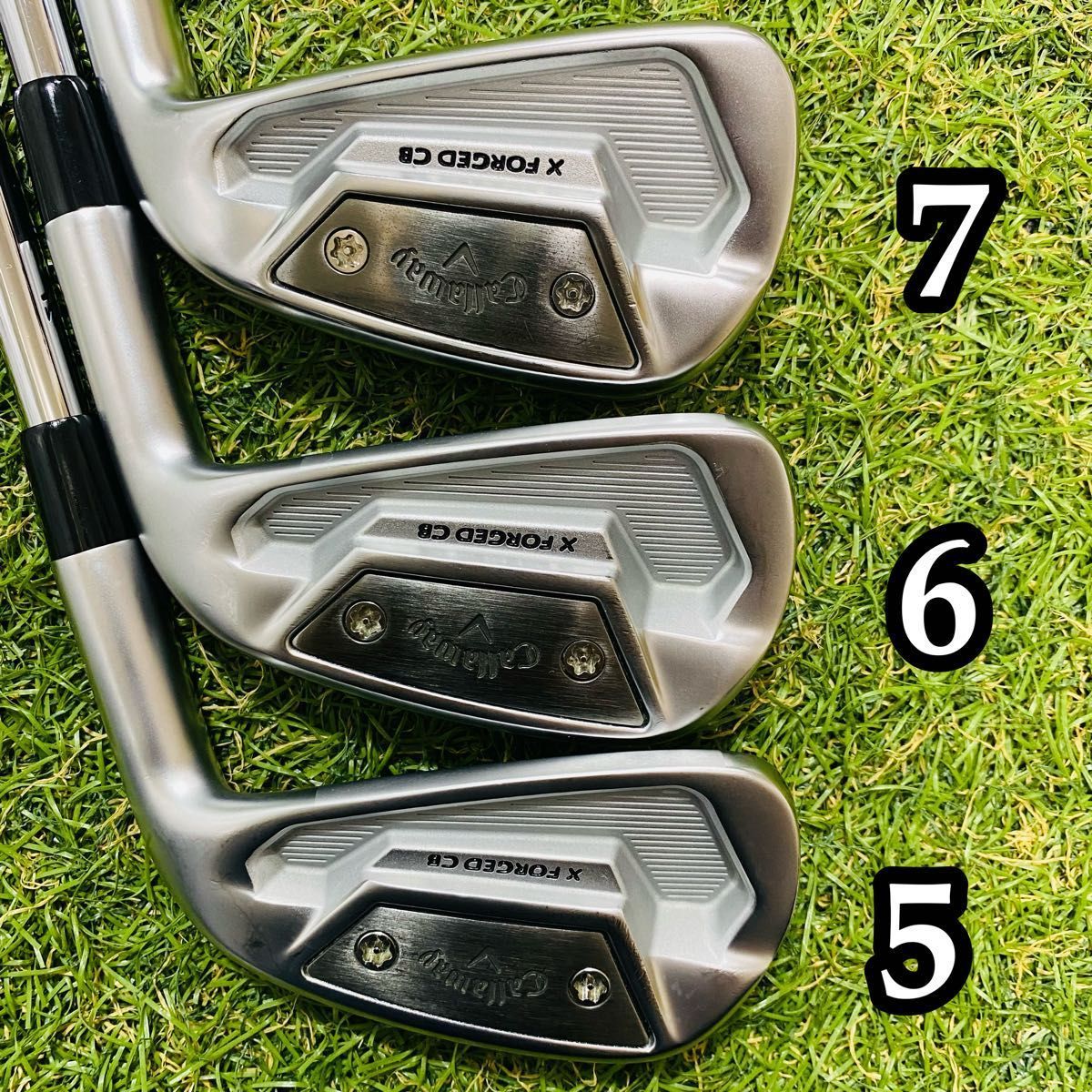 ☆美品 キャロウェイ XフォージドCBアイアンNS950neo flex S