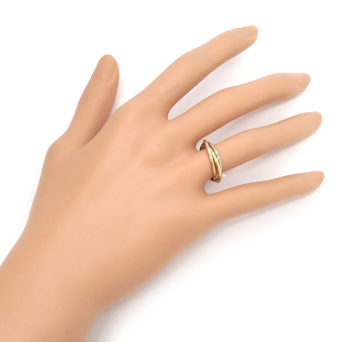 Cartier カルティエ リング K18WG 45 4801025M0015 Cartier カルティエ K18WG ホワイトゴールド リング ハイラブ