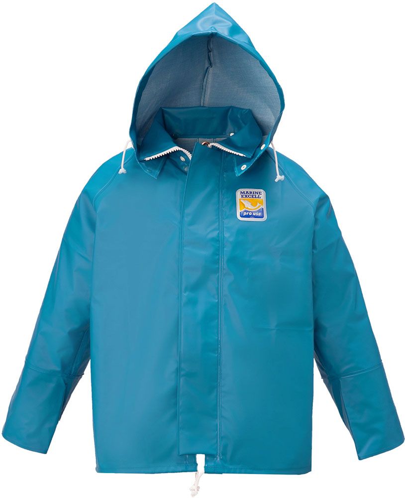 ロゴス LOGOS アウトドア マリンエクセル ジャンパー ターコイズ L ジャケット レイン 防水 撥水 水産業 遠洋・中近海作業 湾岸作業 養殖業 水産加工業  12020162 ロゴス LOGOS アウトドア マリンエクセル ジャンパー ターコイズ L