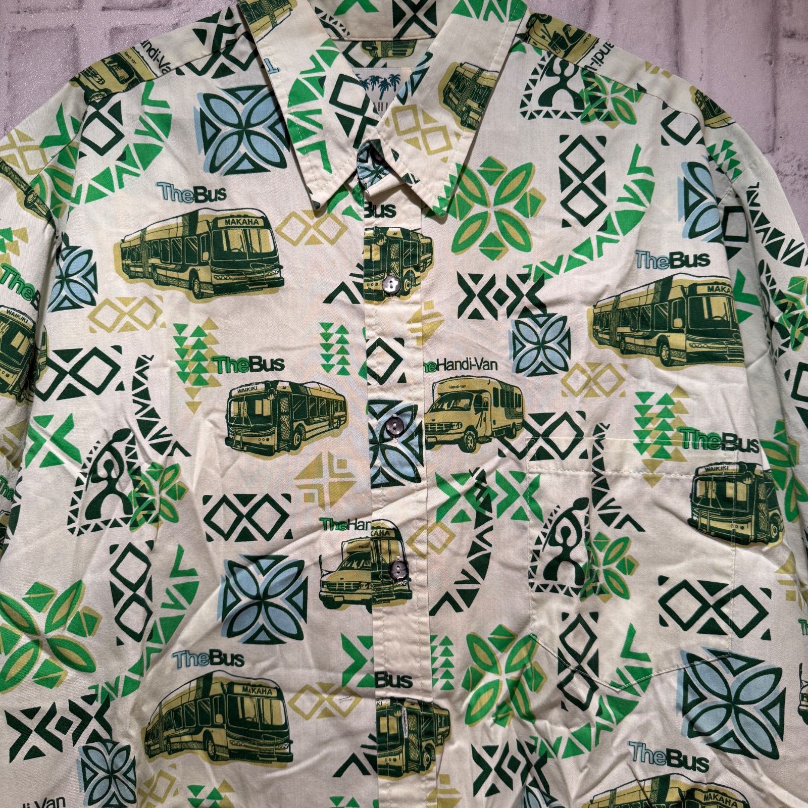 ハワイ The Bus ザバス 制服 アロハシャツ 2XL M31 - Mercari