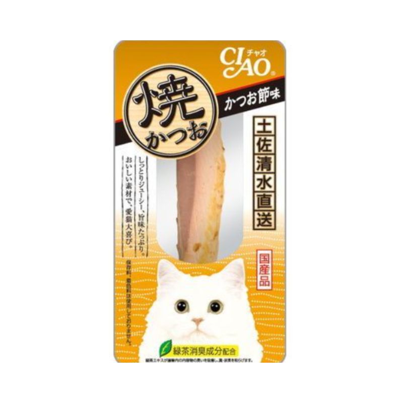 いなばペットフード株式会社 CIAO チャオ 焼かつお かつお節味×48袋セット