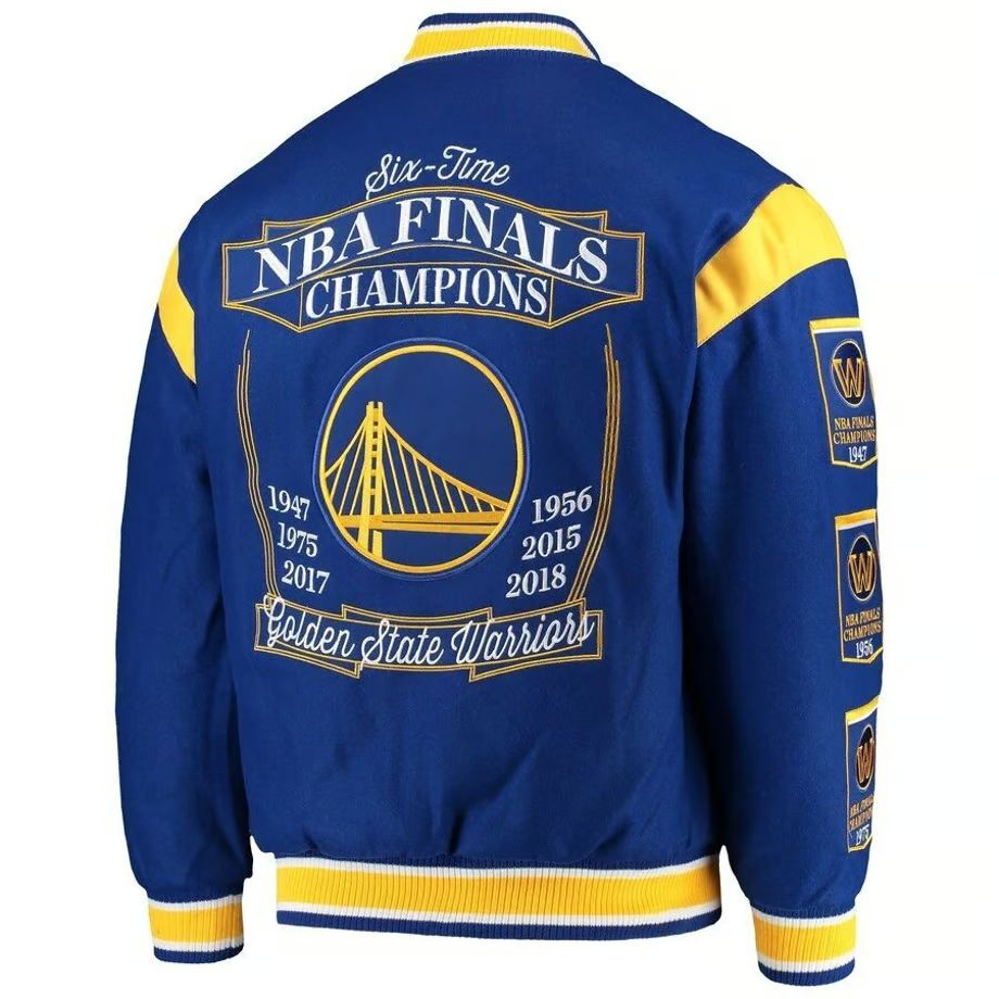 ウォリアーズ スタジアムジャケット 楽天市場】NBA TEAM Stadium Jacket スタジャン ロサンゼルス
