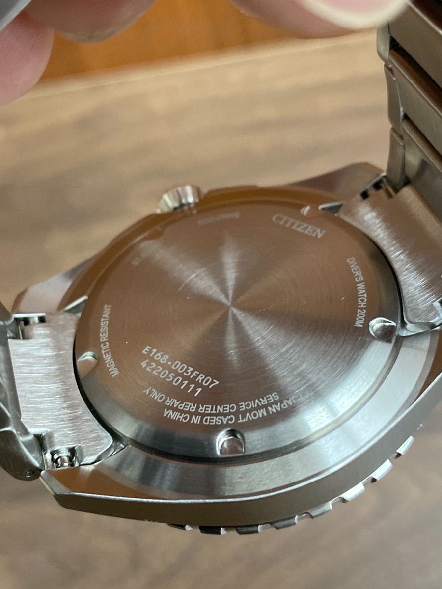 美品 シチズン 腕時計 エコドライブ BN0199-53X E168-003FR07 美品