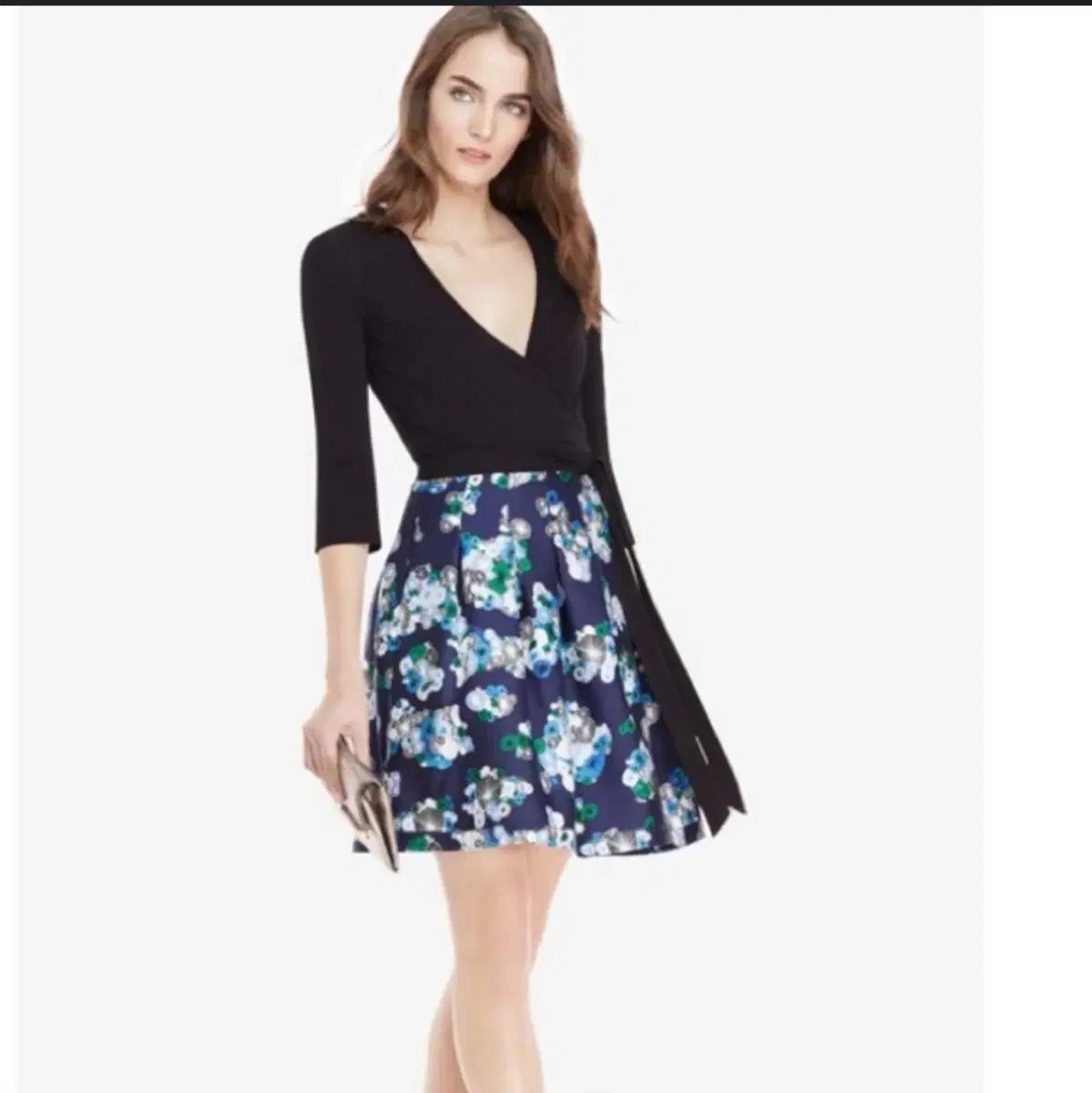 DVF ラップ ワンピース