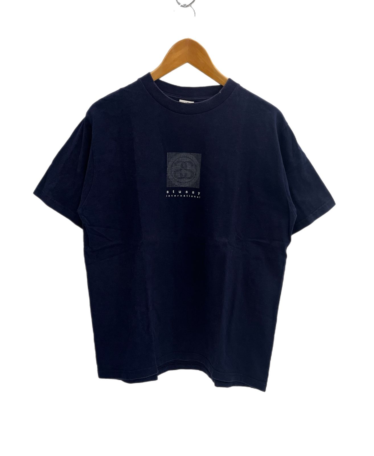old stussy ステューシー　ポロシャツ　紺タグ 00s Old Stussy ステューシー／紺タグ・Made in USA・ゴシック体