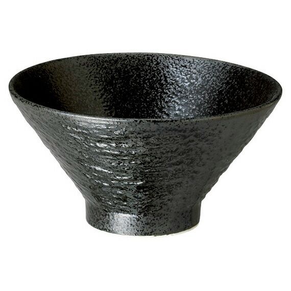 和食器 ネ563-188 ペトラ ブラック PTハイグラウンドボウル19 BK