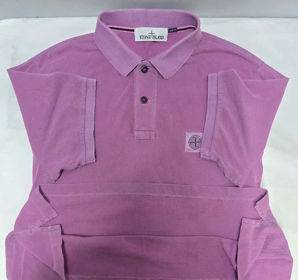 STONE  ストーンアイランド ポロシャツ スリムフィット STONE ISLAND ストーンアイランド ピケ スリムフィット